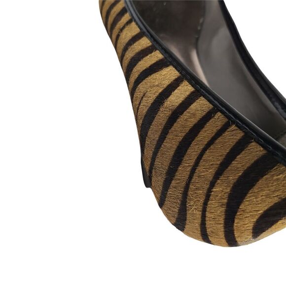 New York & Company Brown Animal Print Dress Shoes Size 8 - Picture 5 of 6